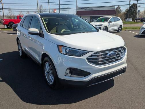 Oxford White 2022 Ford Edge SEL