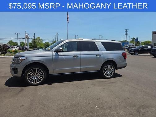 Silver Metallic 2022 Ford Expedition Max Limited