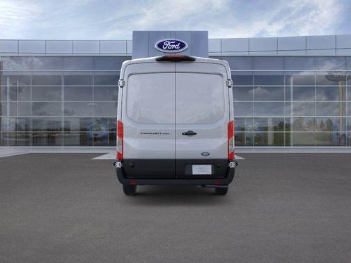 Ingot Silver Metallic 2026 Ford Transit-350 148 WB Medium Roof Cargo