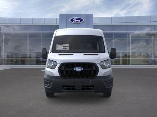Ingot Silver Metallic 2026 Ford Transit-350 148 WB Medium Roof Cargo