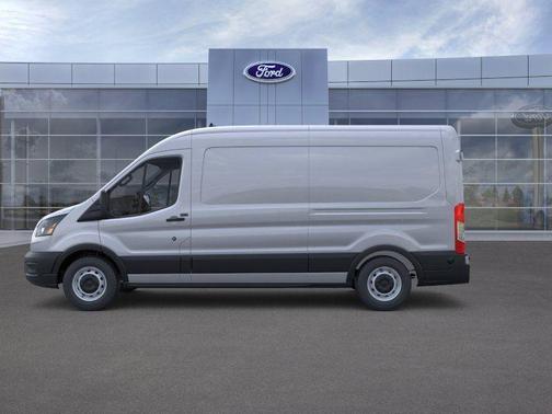 Ingot Silver Metallic 2026 Ford Transit-350 148 WB Medium Roof Cargo