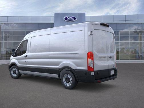 Ingot Silver Metallic 2026 Ford Transit-350 148 WB Medium Roof Cargo