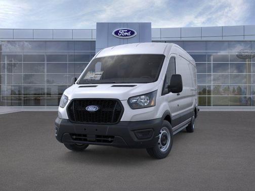 Ingot Silver Metallic 2026 Ford Transit-350 148 WB Medium Roof Cargo