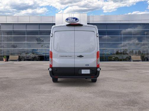 Ingot Silver Metallic 2026 Ford Transit-350 148 WB Medium Roof Cargo