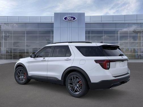 White 2026 Ford Explorer ST-Line