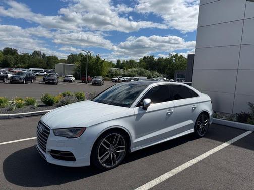 Glacier White 2015 Audi S3 2.0T Prestige