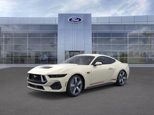 Wimbledon White 2025 Ford Mustang GT Premium