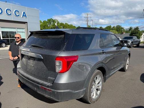 Gray Metallic 2023 Ford Explorer XLT