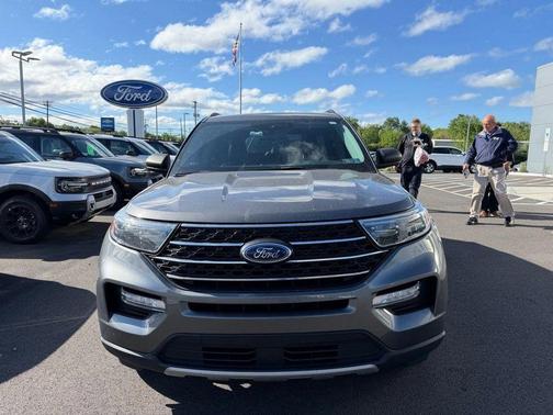 Gray Metallic 2023 Ford Explorer XLT