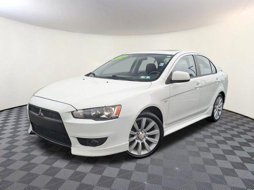 White 2010 Mitsubishi Lancer GTS