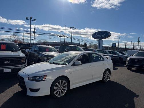White 2010 Mitsubishi Lancer GTS
