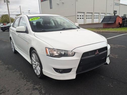 White 2010 Mitsubishi Lancer GTS