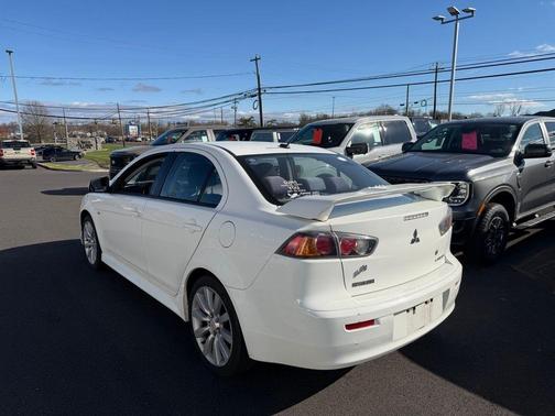 White 2010 Mitsubishi Lancer GTS