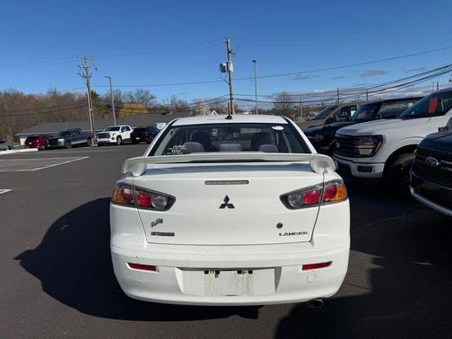 White 2010 Mitsubishi Lancer GTS