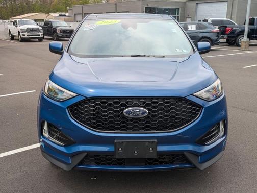 Blue Metallic 2023 Ford Edge ST Line