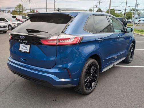 Blue Metallic 2023 Ford Edge ST Line