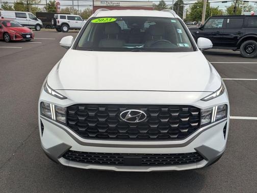White Pearl 2023 Hyundai SANTA FE SEL