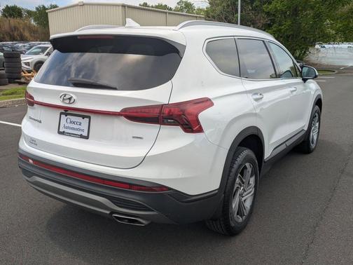 White Pearl 2023 Hyundai SANTA FE SEL