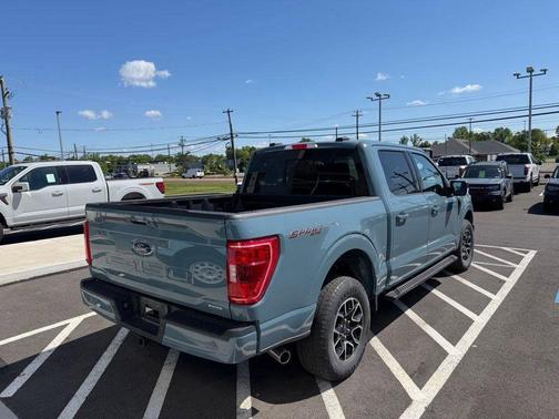 Blue 2023 Ford F-150 XLT