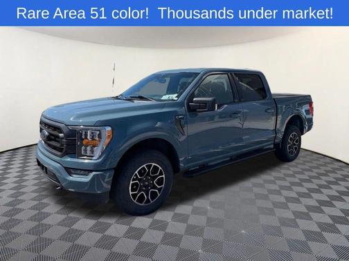 Blue 2023 Ford F-150 XLT