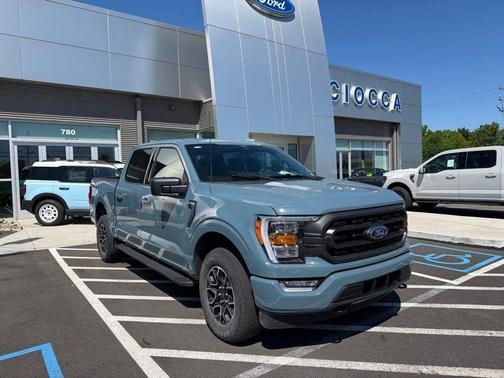 Blue 2023 Ford F-150 XLT