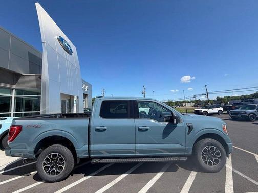 Blue 2023 Ford F-150 XLT