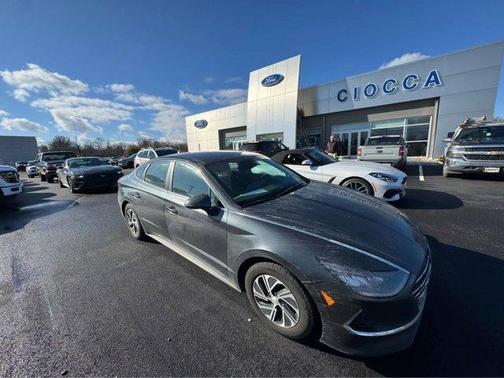 2020 Hyundai SONATA Hybrid Blue