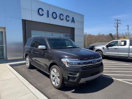 Gray Metallic 2024 Ford Expedition Platinum