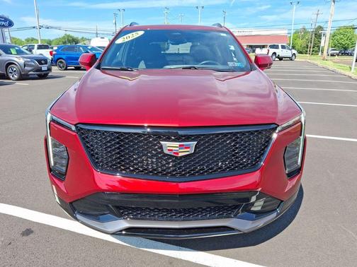 Radiant Red 2025 Cadillac XT4 Sport