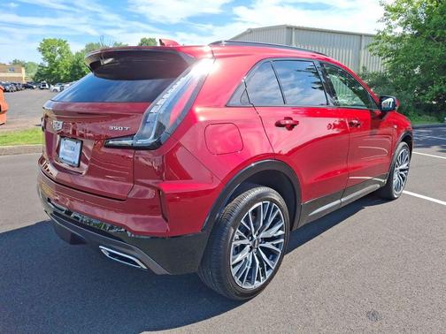 Radiant Red 2025 Cadillac XT4 Sport
