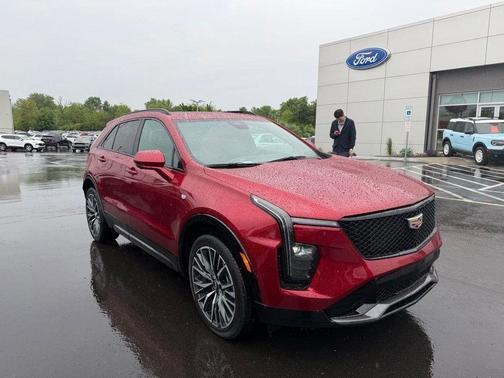 Radiant Red 2025 Cadillac XT4 Sport
