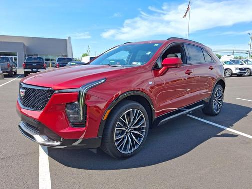 Radiant Red 2025 Cadillac XT4 Sport