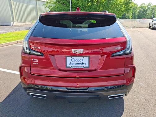 Radiant Red 2025 Cadillac XT4 Sport