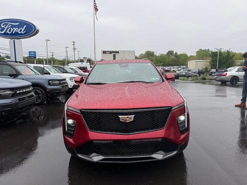 Radiant Red 2025 Cadillac XT4 Sport