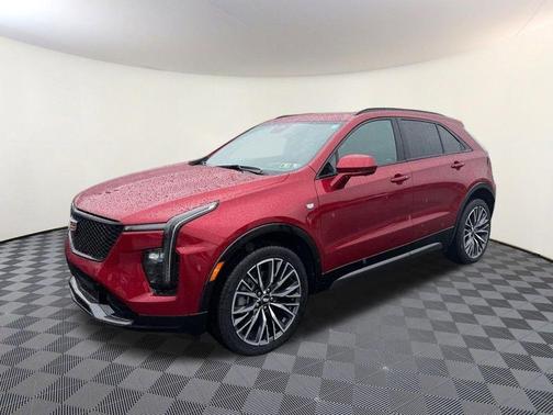 Radiant Red 2025 Cadillac XT4 Sport