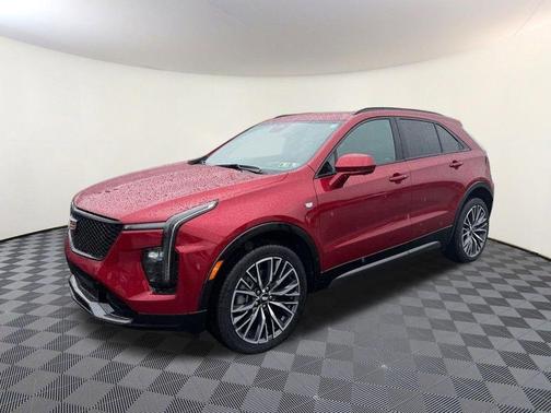Radiant Red 2025 Cadillac XT4 Sport