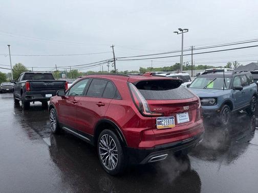 Radiant Red 2025 Cadillac XT4 Sport