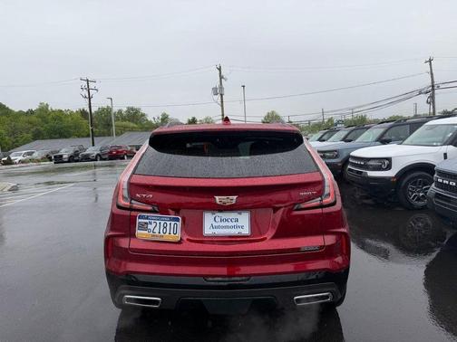 Radiant Red 2025 Cadillac XT4 Sport