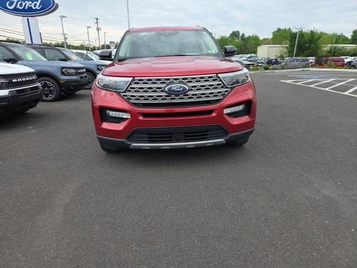 Red Metallic 2020 Ford Explorer Limited