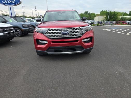 Red Metallic 2020 Ford Explorer Limited