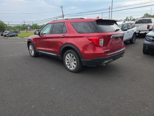 Red Metallic 2020 Ford Explorer Limited