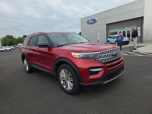Red Metallic 2020 Ford Explorer Limited