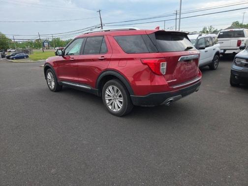 Red Metallic 2020 Ford Explorer Limited