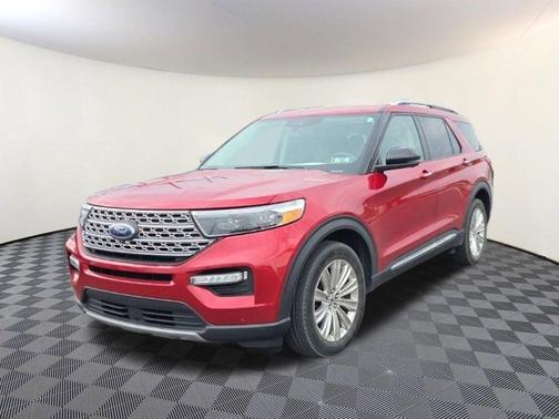 Red Metallic 2020 Ford Explorer Limited