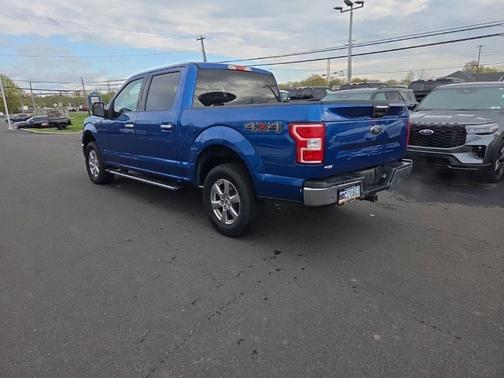 Lightning Blue 2018 Ford F-150 XLT