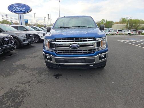 Lightning Blue 2018 Ford F-150 XLT