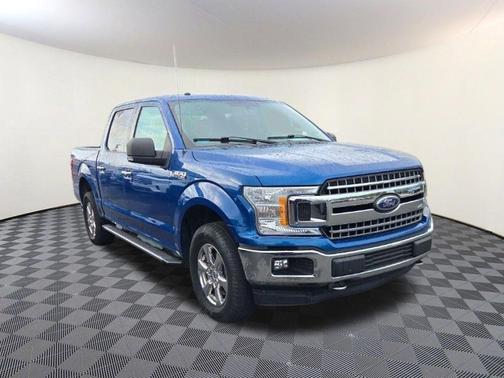 Lightning Blue 2018 Ford F-150 XLT