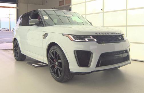 White 2019 Land Rover Range Rover Sport SVR