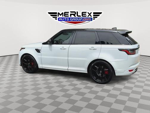 White 2019 Land Rover Range Rover Sport SVR