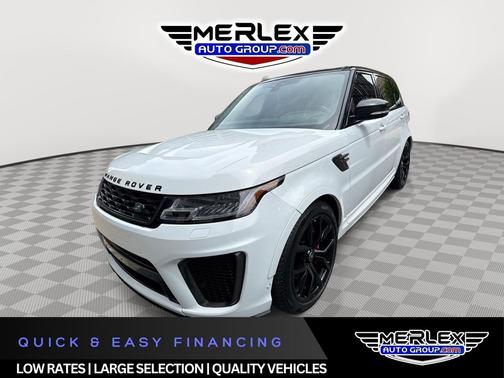 White 2019 Land Rover Range Rover Sport SVR